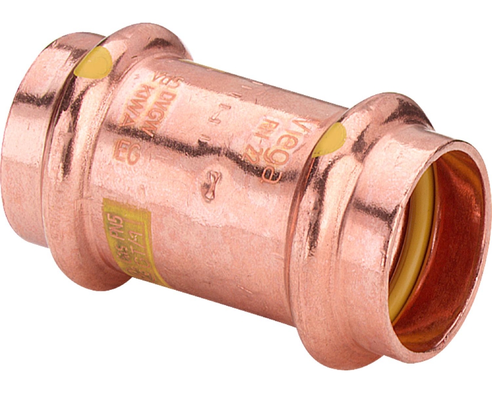 Manguito prensado cobre Profipress G Viega 2615