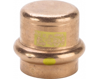 Caperuza tapón prensado cobre Profipress G Viega 2656