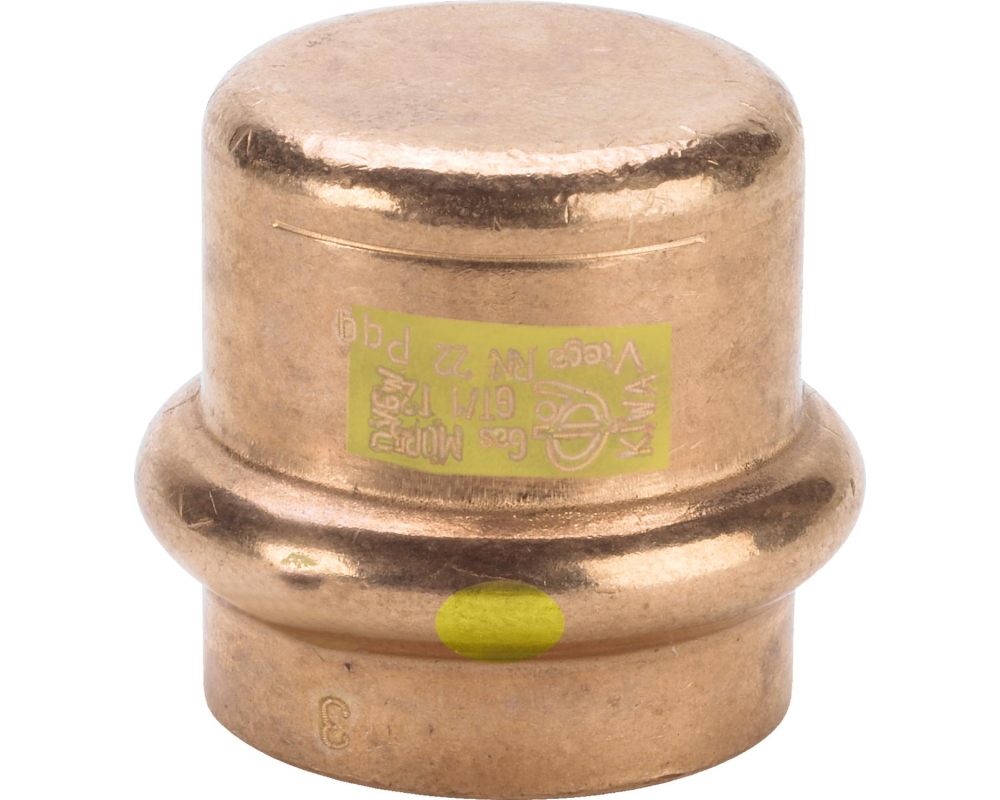 Caperuza tapón prensado cobre Profipress G Viega 2656