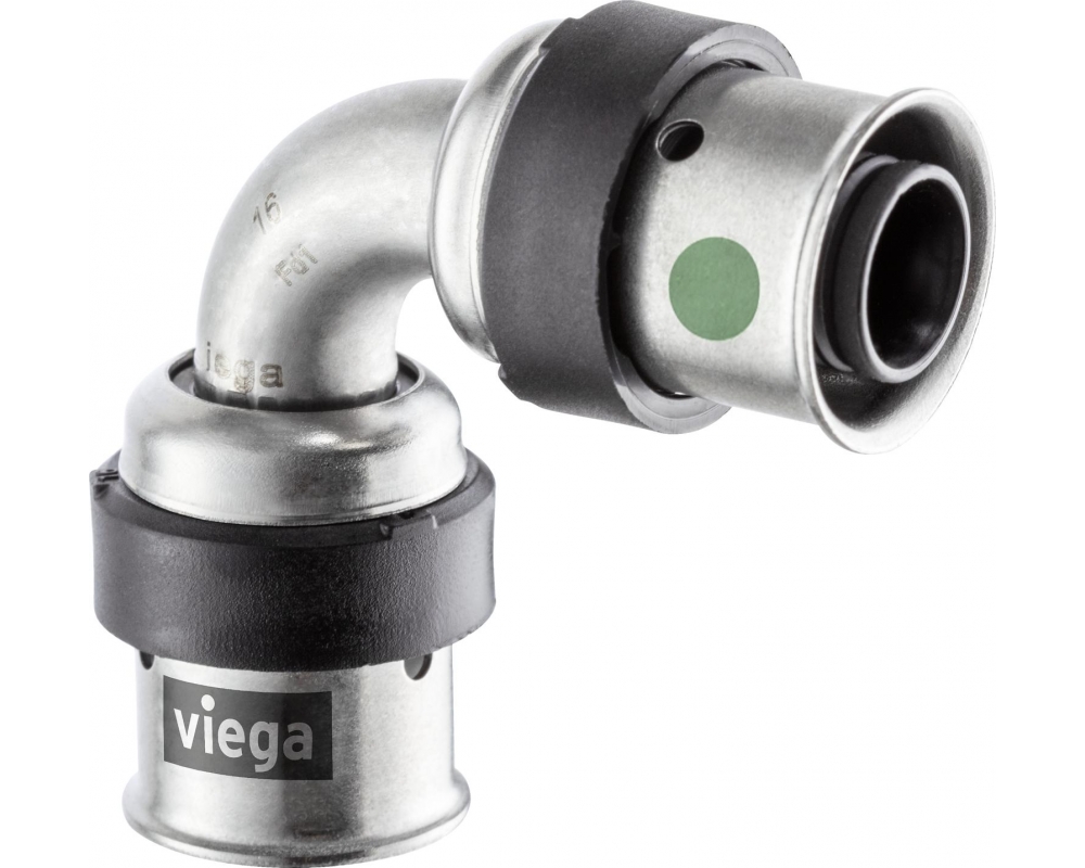 Codo 90º inoxidable Viega Smartpress 6716