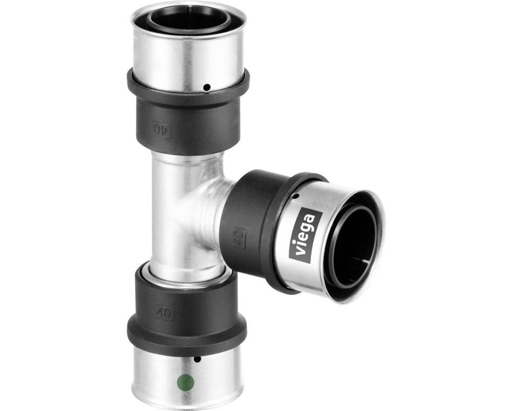 Pieza en T inoxidable Viega Smartpress 6718