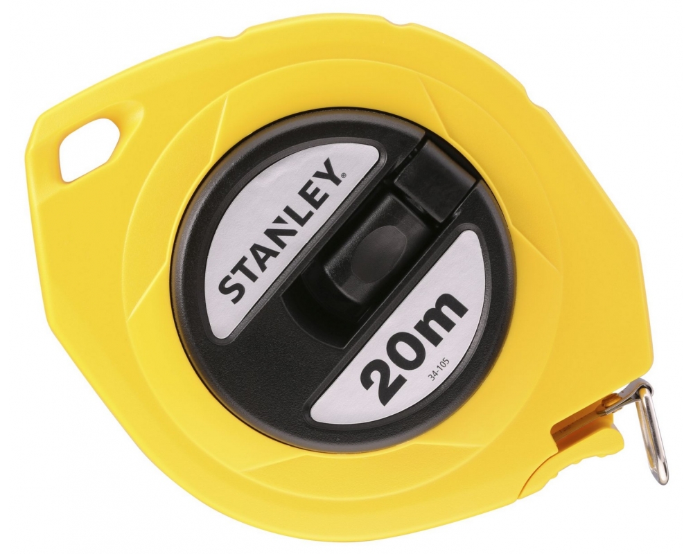 Cinta larga 20m x 9,5mm cerrada acero Stanley 0-34-105