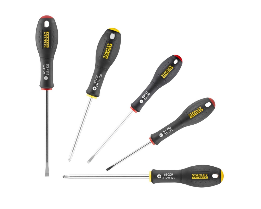 Juego de destornilladores FatMax Juego 5 Piezas Pozi/Phillips Stanley 0-65-440