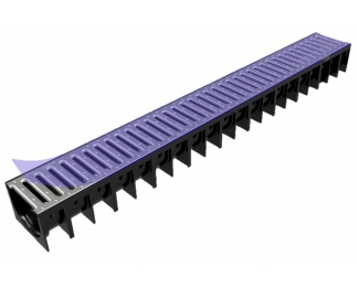 Canal rejilla drenaje inoxidable AISI304 Aco 4ALL L1000MM H92 A15