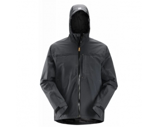 Chaqueta impermeable Shell AllroundWork negro Snickers 1303