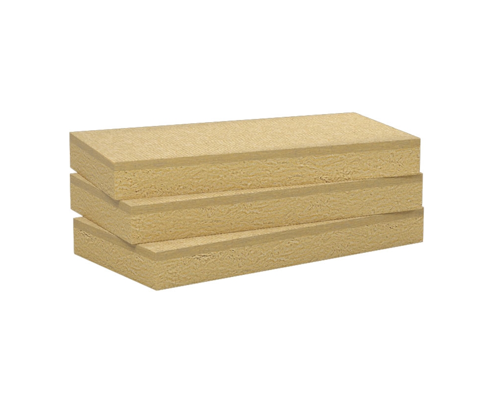 Panel rígido de lana de roca 1200x600x80mm Rockwool Rockciel (paquete 2,88m²)