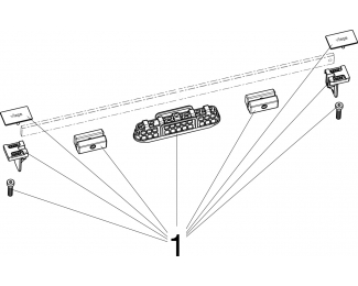 Rejilla para canaleta de ducha Advantix Vario 300-1200mm cepillado Viega 4965.30