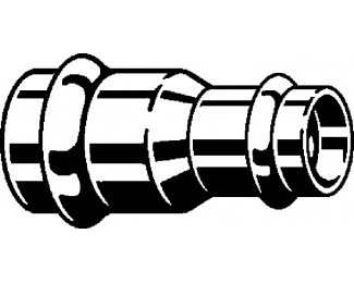 Manguito reductor prensado cobre Profipress Viega 2415.2