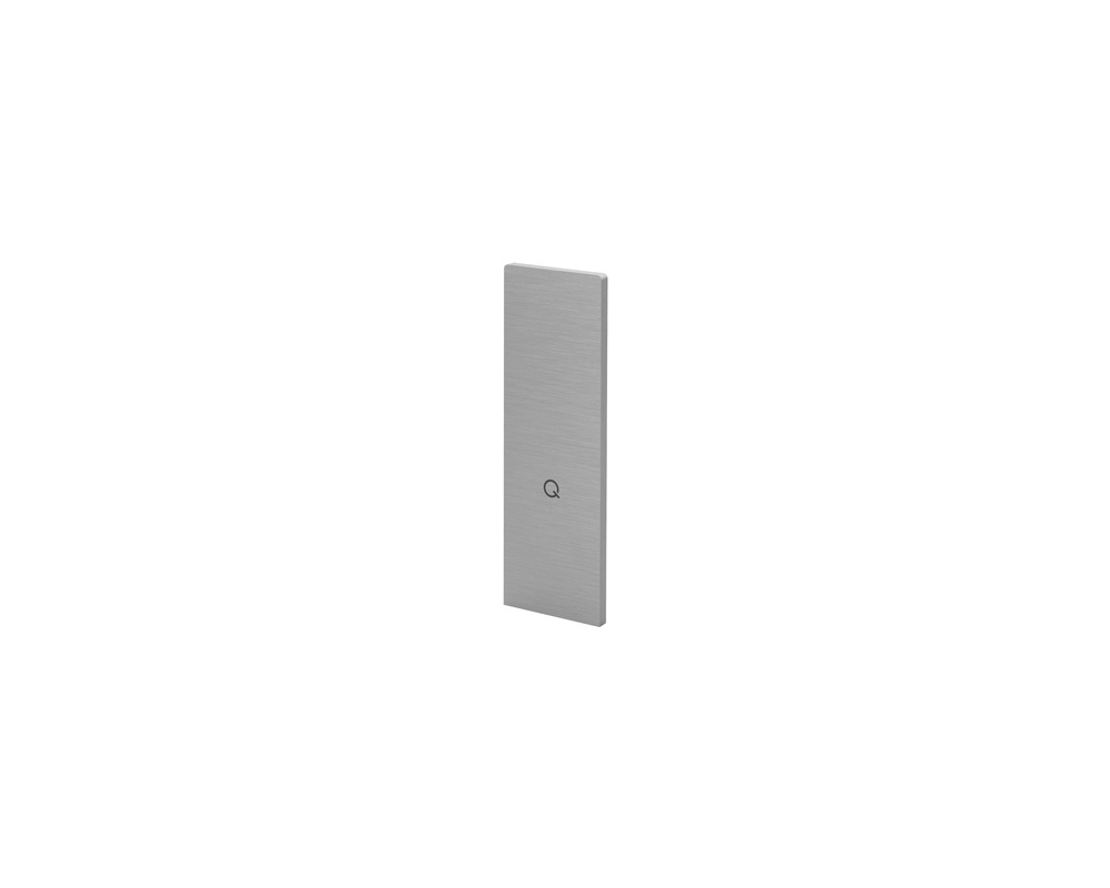 Tapón de acabado escaleras Easy Glass Smart montaje superior aluminio Q-railing 8213