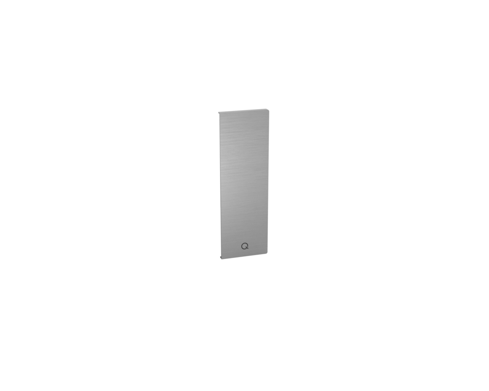 Tapón de acabado Easy Glass Smart Y montaje lateral izquierdo aluminio Q-railing 8242