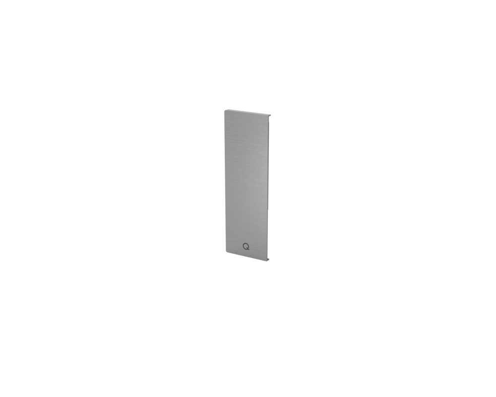 Tapón de acabado Easy Glass Smart Y montaje lateral derecho aluminio Q-railing 8242