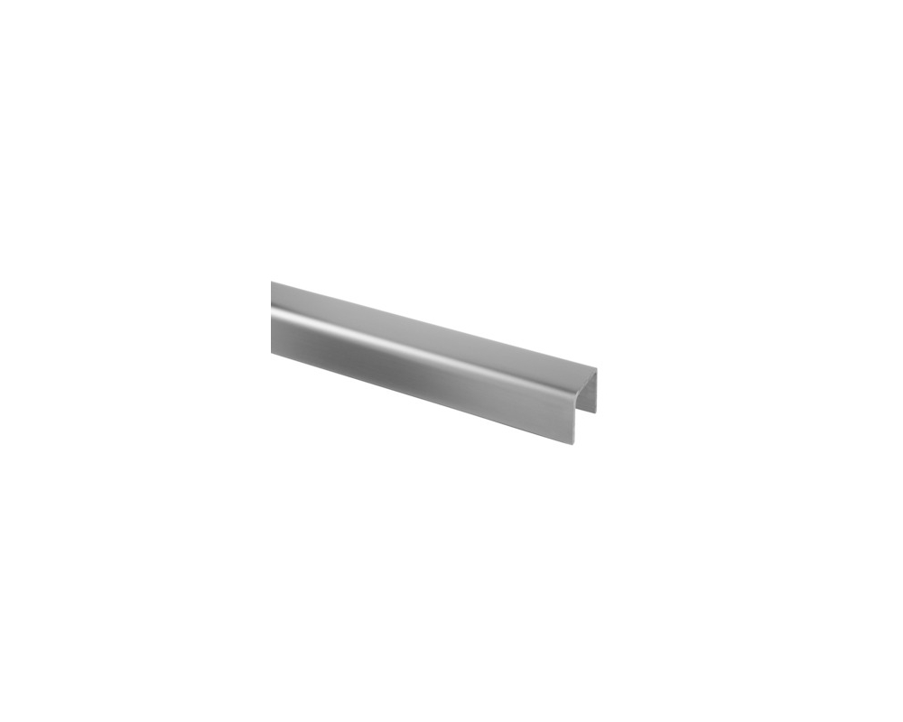 Perfil en U inox 316 Easy Glass 5000mm Q-railing 6961