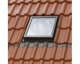 Tubo solar flexible Ø35cm para cubierta inclinada material ondulado Velux TWF 0K14 2010