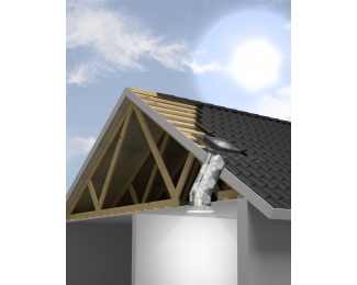 Tubo solar flexible Ø35cm para cubierta inclinada material ondulado Velux TWF 0K14 2010