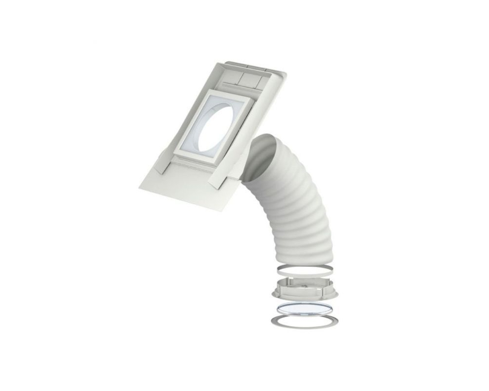 Tubo solar flexible Ø35cm para cubierta inclinada y material de cubierta plano Velux TLF 0K14 2010
