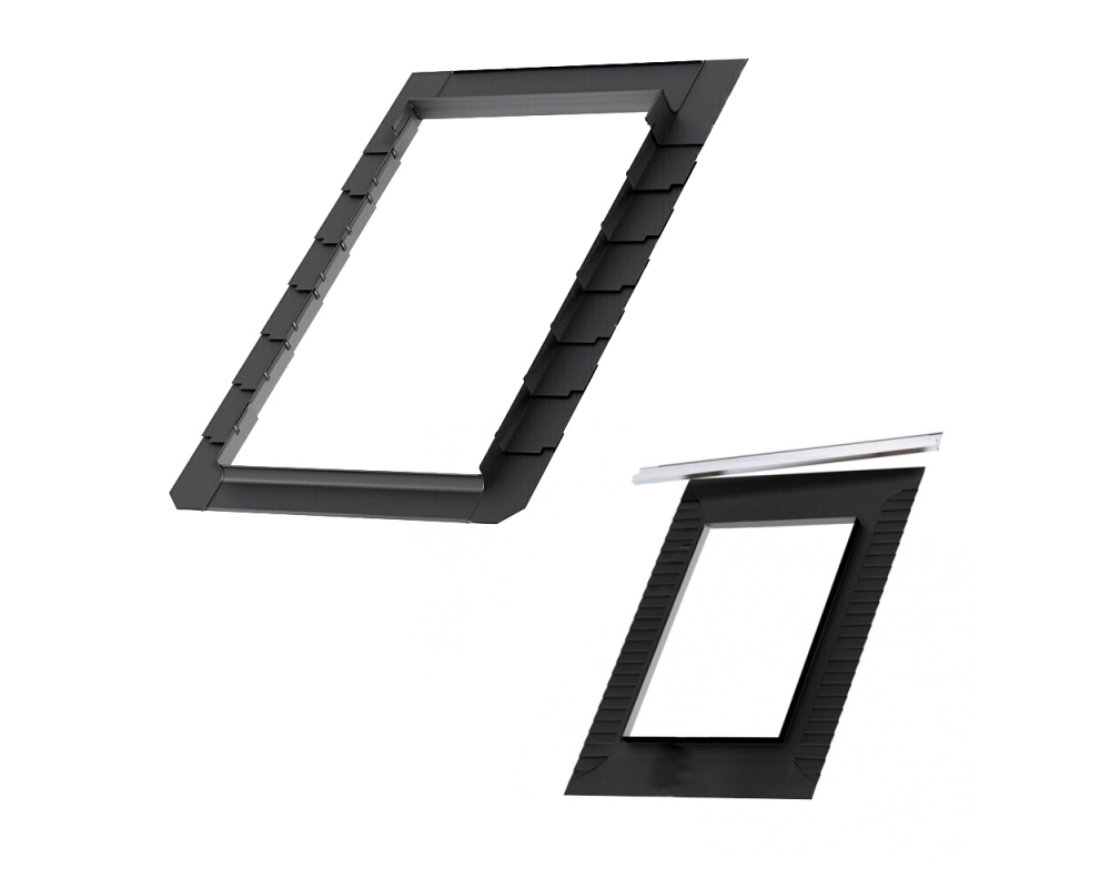 Cerco de estanqueidad con lámina impermeable lisa Velux EDG 1000U