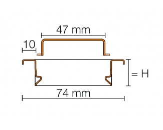 Set completo de desagüe lineal para ducha Schlüter KERDI-LINE-A