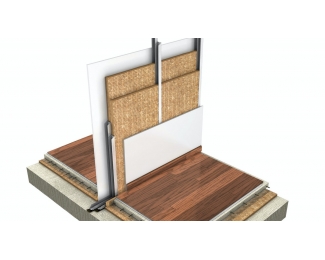 Panel de lana de roca 1350x600x80mm Rockwool Alpharock Premium (paquete 4,05m²)