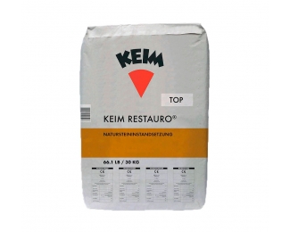 Mortero de acabado color y textura Keim Restauro-Top saco 30kg