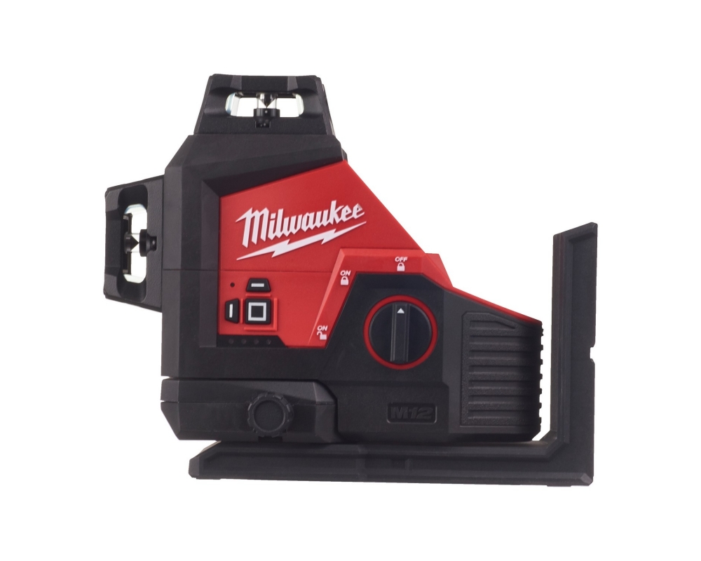 Nivel láser de 3 líneas M12 Milwaukee M123PL-0C
