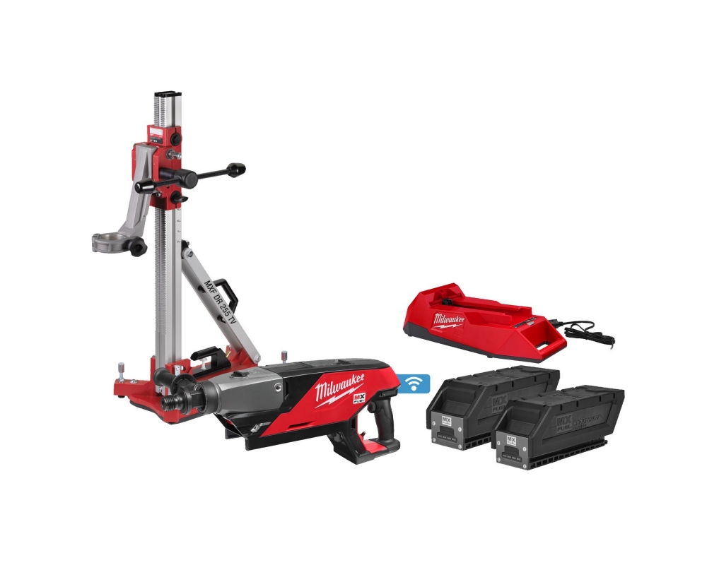 Perforadora de diamante de 150mm MX FUEL Milwaukee MXFDCD150-302CKIT