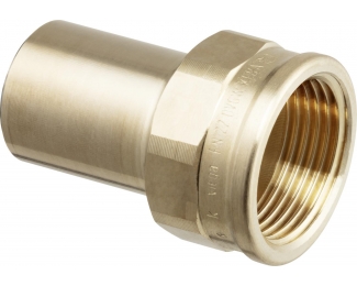 Pieza de inseción de bronce Sanpress Viega 2212.1