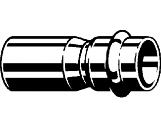 Pieza reducción cobre Profipress Viega 2415.1