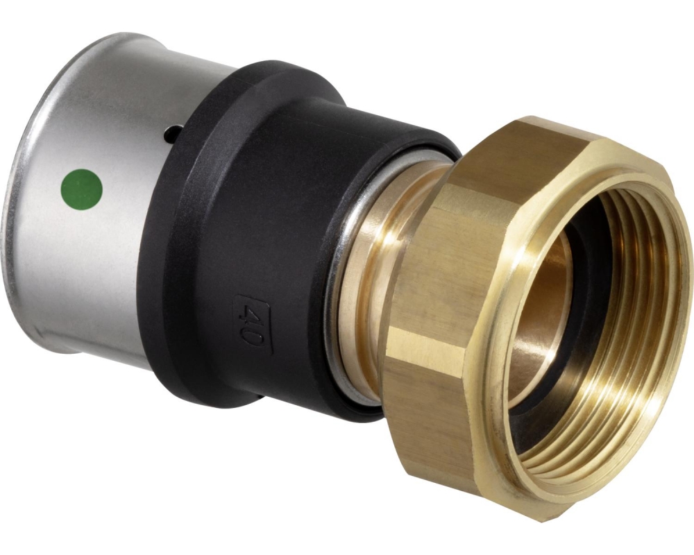 Racor de conexión prensado bronce Smartpress Viega 6763