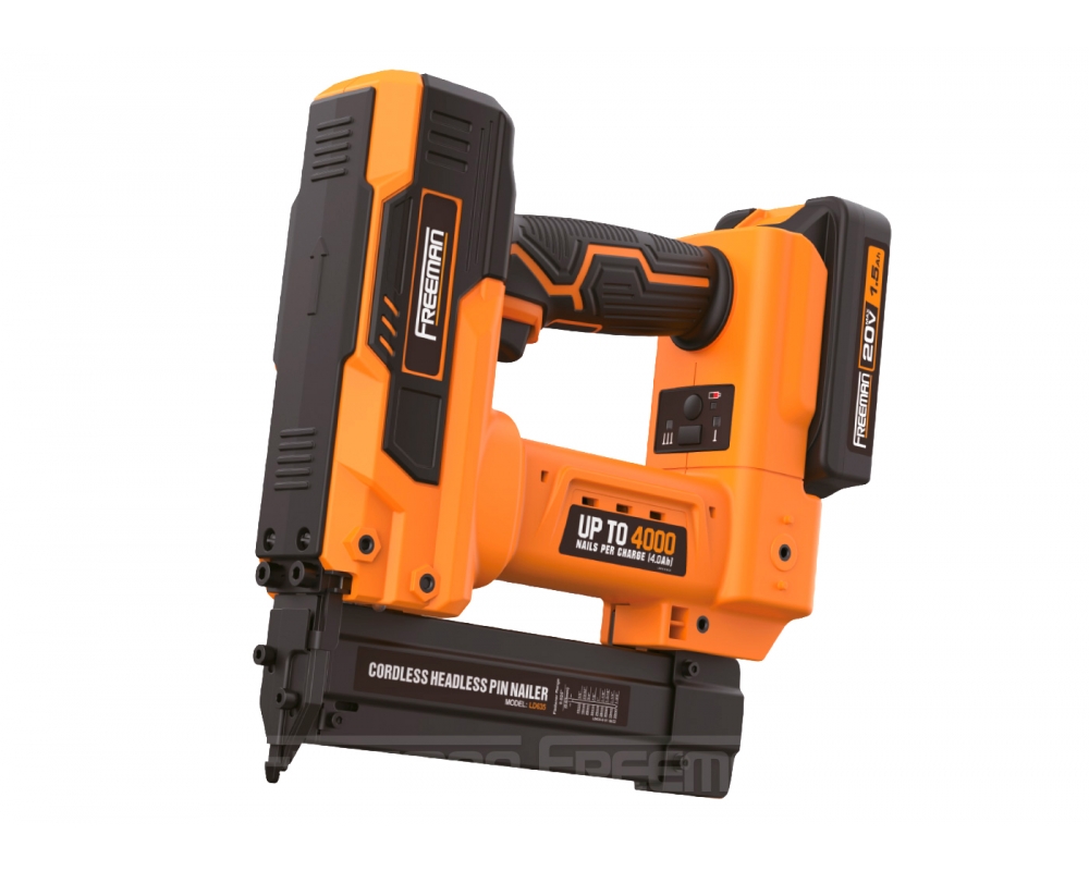 Calvadora a batería para clavo PIN con o sin cabeza 06-35 Freeman LD635/MG