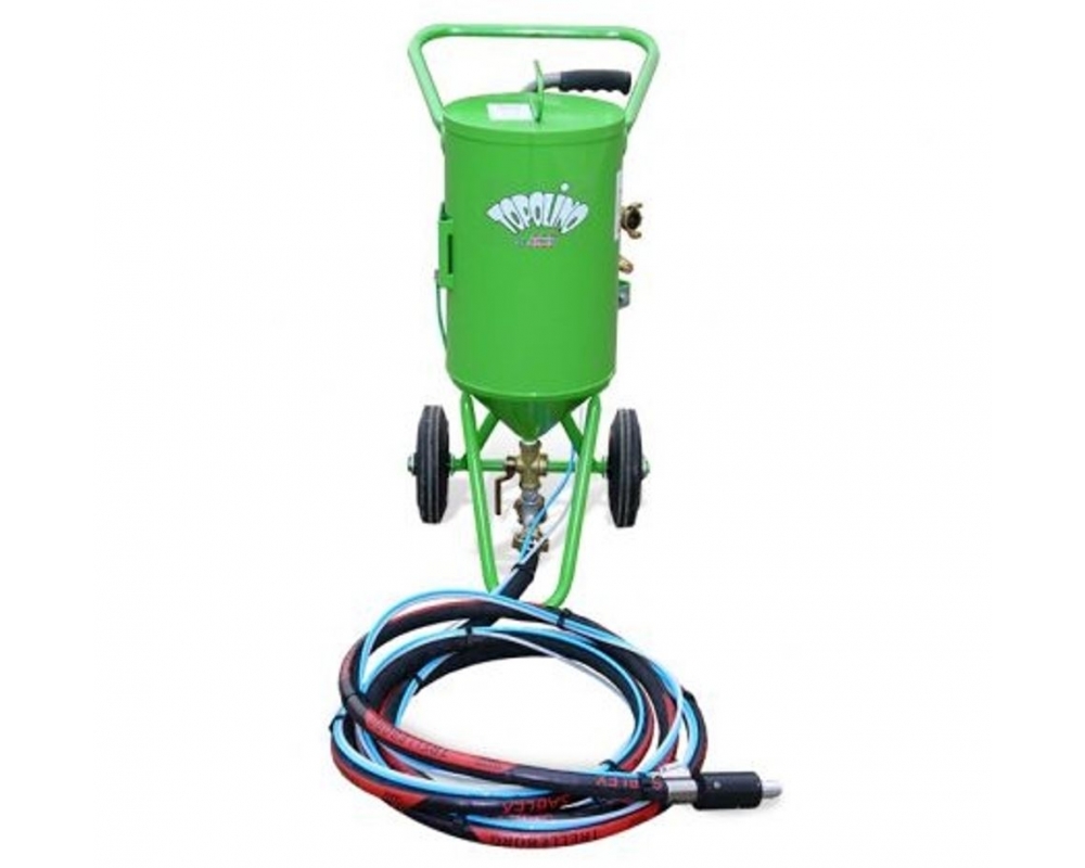 Chorreadora de arena baja presión Topolino 18