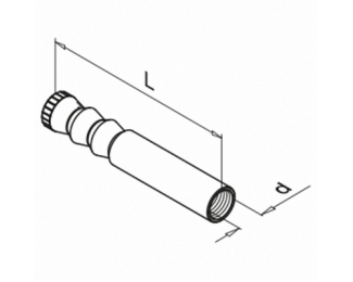 Anclaje roscado Q VMZ-IG inox 316 Q-railing 4510