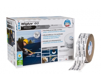 Cinta de alto rendimiento para solapamientos Siga Wigluv 150mm x 25m