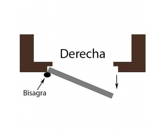 Puerta cortafuegos EI2 60 700x2035mm empujar derecha Novoferm Basis