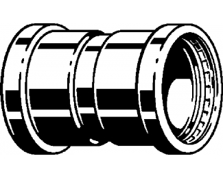 Manguito inoxidable XL Viega Sanpress 2315XL