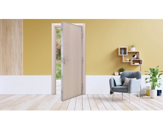 Puerta acorazada blanca 975x2065mm empujar izquierda Tesa YS1