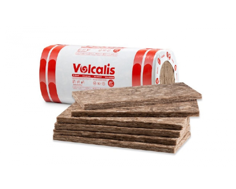 Lana mineral en panel 1350x600x85 Volcalis Alpha paquete 6,48m²