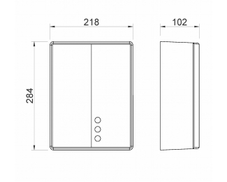 Secamanos Bigflow Evo de acero inoxidable con sensor electrónico