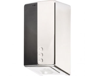 Secamanos Fuga Evo de acero inoxidable con filtro Hepa