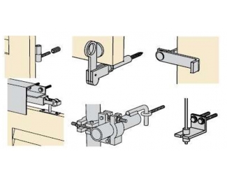 Soporte PU rectangular Eco-Fix TK - 100mm para cargas pesadas en SATE