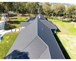 Cumbrera ática 120º klinker pizarra La Escandella Planum