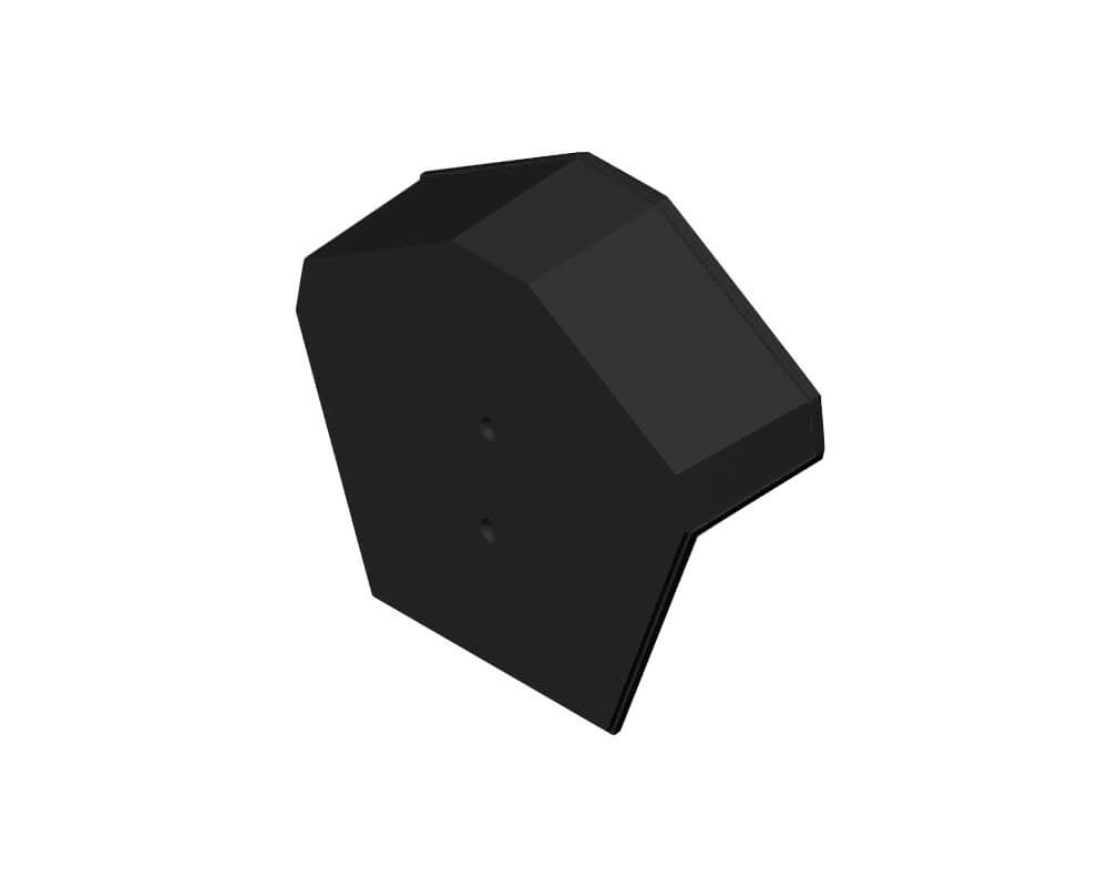 Tapón cumbrera angular klinker pizarra La Escandella Planum