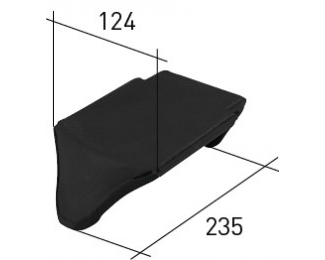 Cuña klinker pizarra La Escandella Q08*K