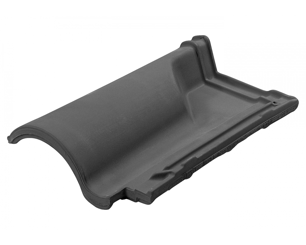 Teja de ventilación mixta grande La Escandella Q19*K pizarra