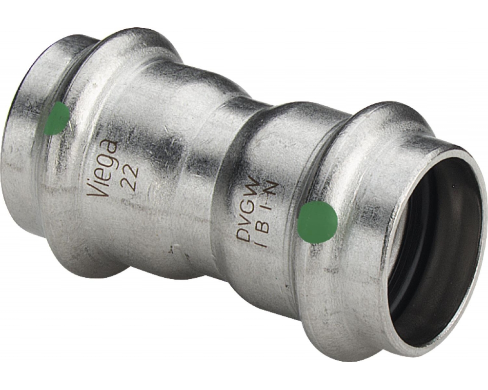 Manguito prensado inox Sanpress Viega 2315