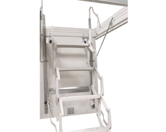 Escalera escamoteable de tijera LX-LACADA metálica