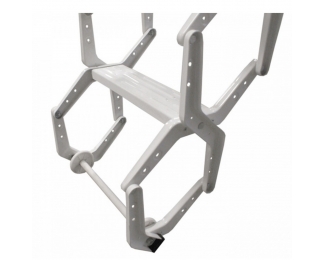 Escalera escamoteable de tijera LX-LACADA metálica