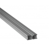 Rastrel de aluminio para soportes regulables sección 60x25mm largura 2000mm
