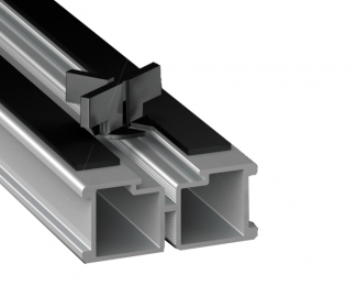 Distanciador de baldosas de 42x42mm para rastrel de aluminio