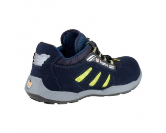 Zapato de seguridad Base B647 FRISBEE RECORD azul S1P ESD