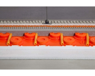 Placa de nódulos para morteros autonivelantes 75,5x106cm (0,8m²) Schlüter BEKOTEC EN 1520 PF